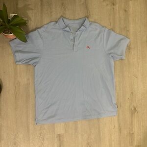 Tommy Bahama Blue Polo Shirt Classic Cotton Blend